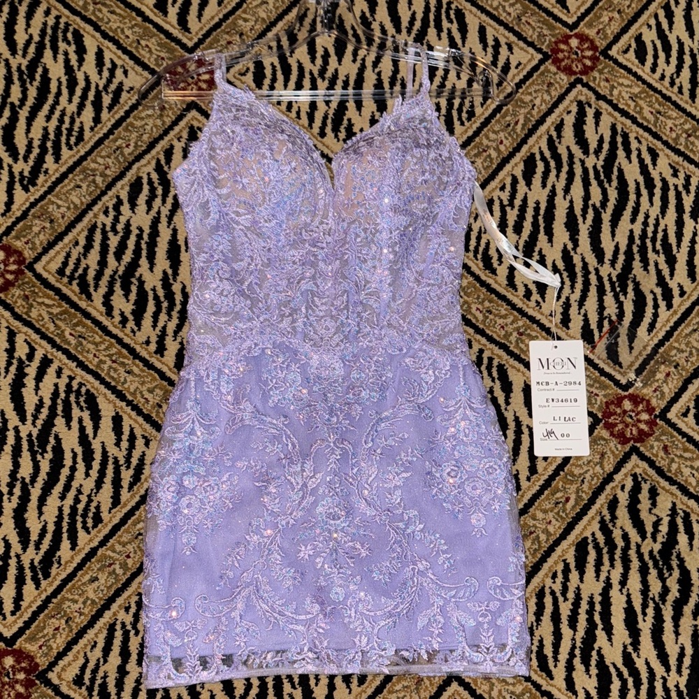 Lilac Lace Dress